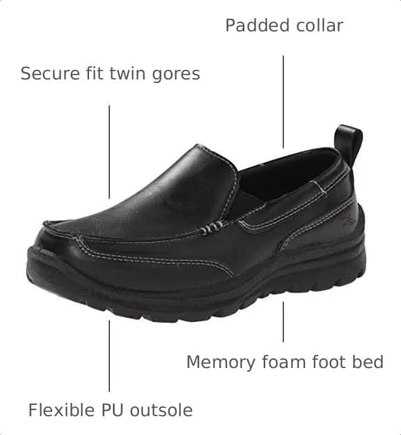 Deer Stags Zesty Dress Casual Slip-On Shoes for Little Kids | Comfortable & Stylish thumbnail 4