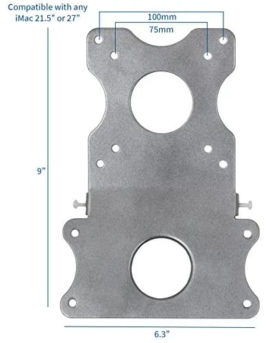 VIVO VESA Mount Kit for Apple iMac 21.5 inch & 27 inch | Steel Adapter for Late 2009-2020 Models thumbnail 2
