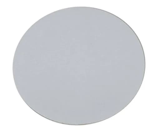 Southern Champion Tray 14" Mottled Corrugated Cake & Pizza Circles | Uncoated Single Wall, White, Case of 100 thumbnail 1