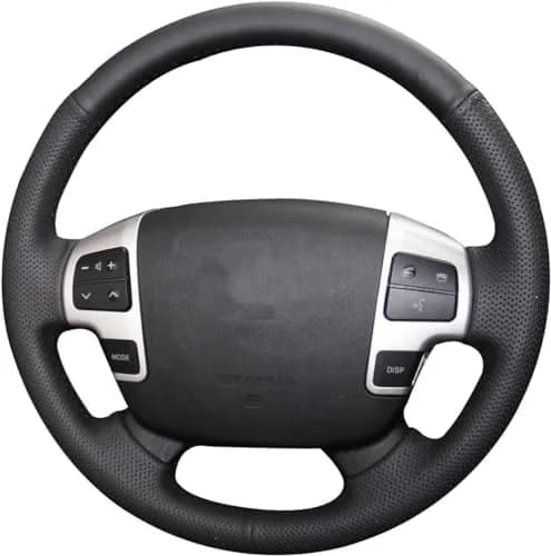 JI Steering Wheel Cover for Toyota Land Cruiser 2008-2015 / Tundra 2007-2013 / Sequoia 2008-2013 | Genuine Leather, Custom Fit thumbnail 1