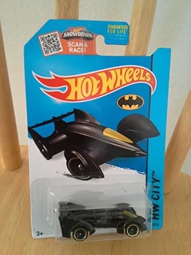 Hot Wheels Batmobile Live! Die-Cast Vehicle 4.5 x 6.5 x 1.5 inches | Blue, 1:64 Scale, Collectible