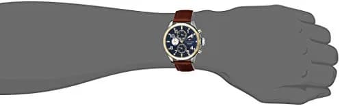 Tommy Hilfiger Men's Quartz Stainless Steel and Leather Strap | Classic American Style (115 characters) thumbnail 4