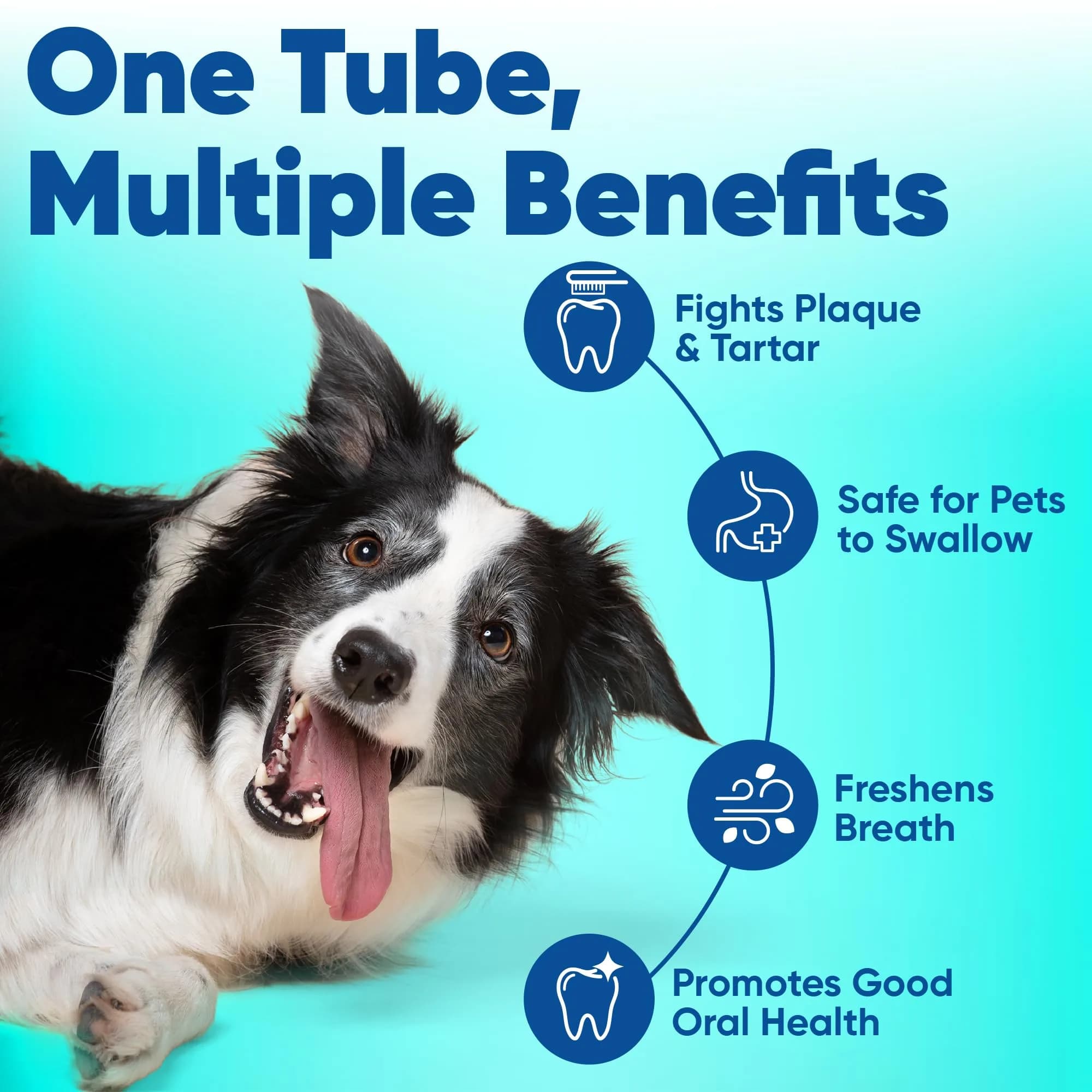 Virbac C.E.T. Enzymatic Toothpaste Poultry Flavor 70g (2.5 oz) | Vet Recommended Tartar & Plaque Control - view 2