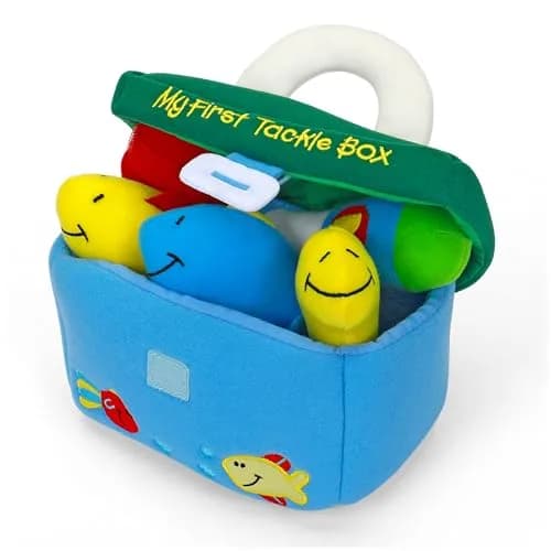 GUND Baby My First Tackle Box 5-Piece Sensory Plush Toy Playset for Babies | ASTM-Tested for Safe Play thumbnail 3