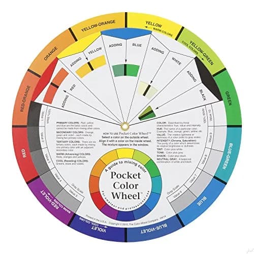 ASW Color Wheel Pocket Guide with Gray Scale Value Finder | Artists & Professionals thumbnail 2