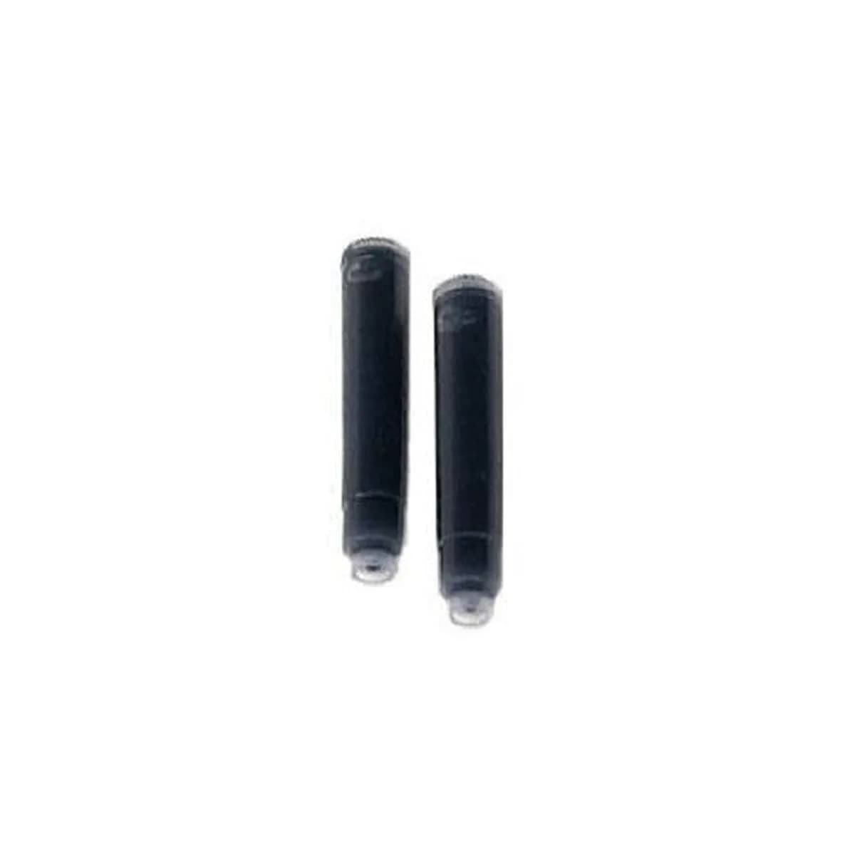 MUJI Black Fountain Pen Ink Cartridge Refills (2 Count) - main product image