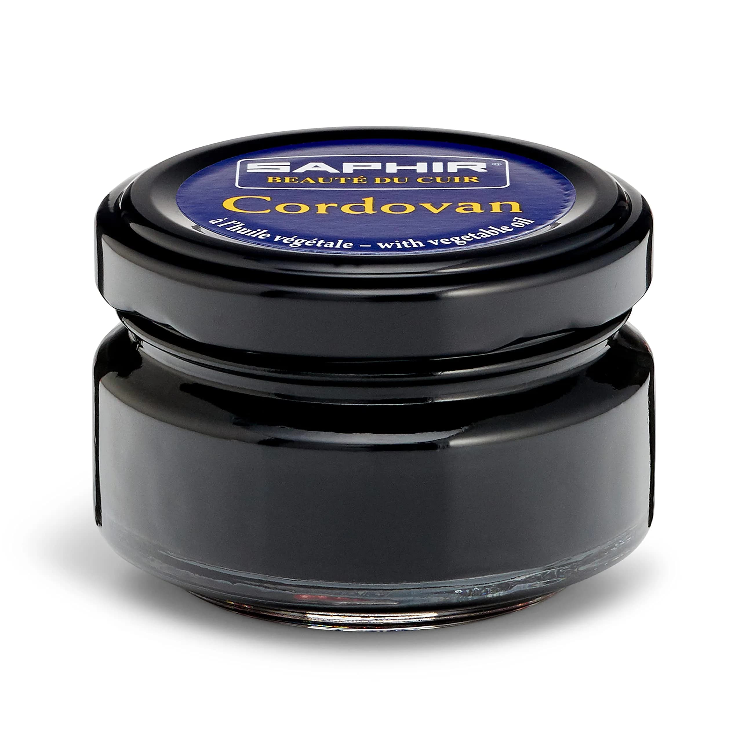 Saphir Crème Cordovan Shoe Polish 50ml (1.69 Fl Oz) | Natural Formula for Cordovan Leather - main product image