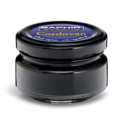 Saphir Crème Cordovan Shoe Polish 50ml (1.69 Fl Oz) | Natural Formula for Cordovan Leather thumbnail 1