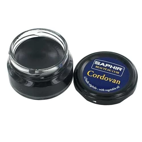 Saphir Crème Cordovan Shoe Polish 50ml (1.69 Fl Oz) | Natural Formula for Cordovan Leather thumbnail 2