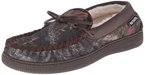 Northside Norwood Slipper 13 M US | Brown Camo, Faux Shearling Lining, Moc Toe thumbnail 1