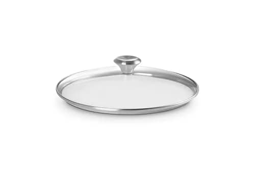 Le Creuset Signature Glass Lid with Stainless Steel Knob, 11" | Clear Tempered Glass thumbnail 1