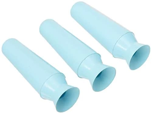 DMV Scleral Cup Contact Lens Applicator Tool 3 Pack (Blue) | FDA Approved, Made in USA — Aqua