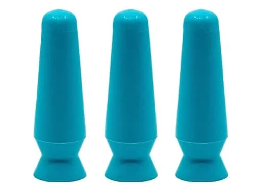 DMV Scleral Cup Contact Lens Applicator Tool 6 Pack Blue | FDA Approved for Precise Insertion — Aqua