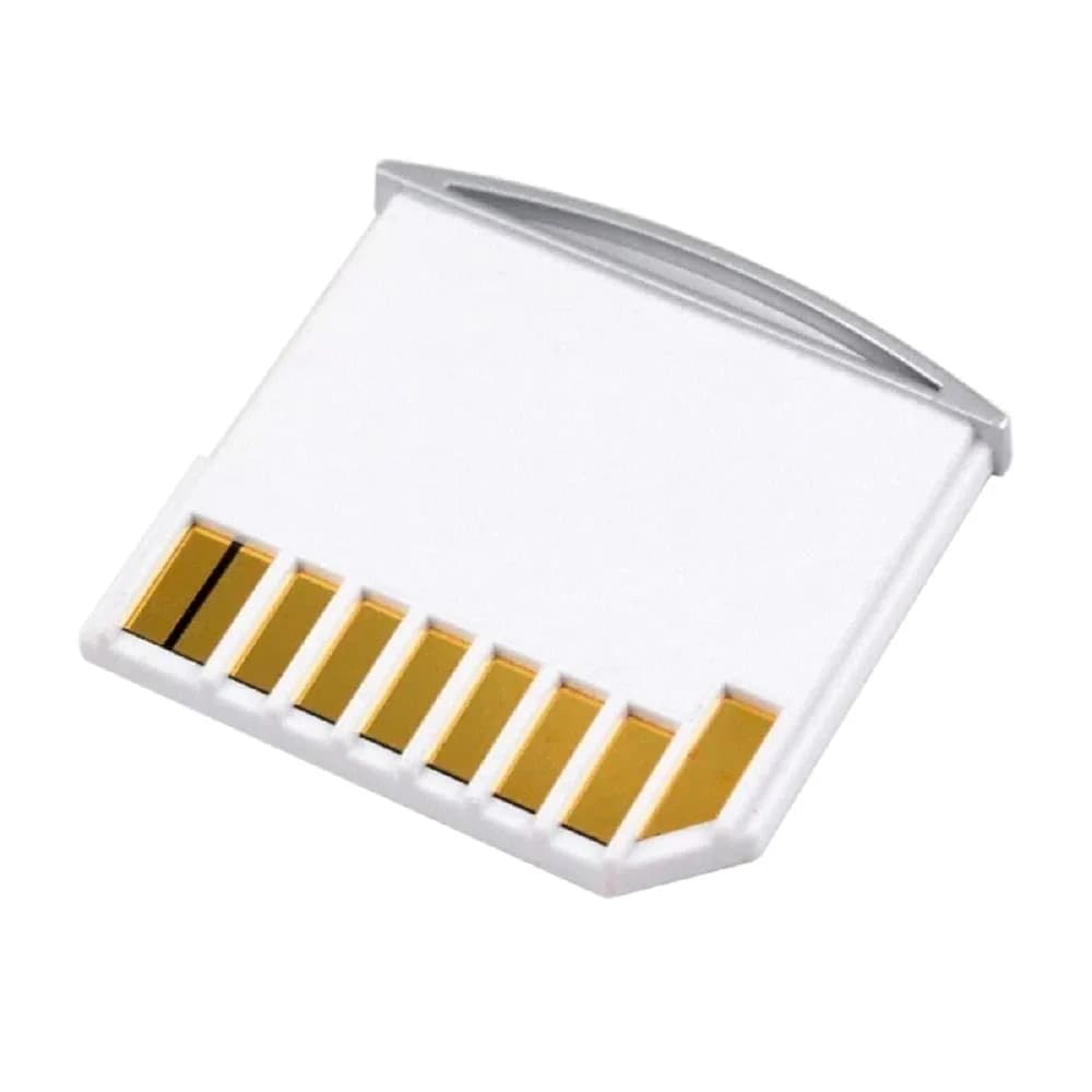 cablecc White Micro SD to SD Card Adapter Kit | Short Body for MacBook Pro/Air/Retina - main product image