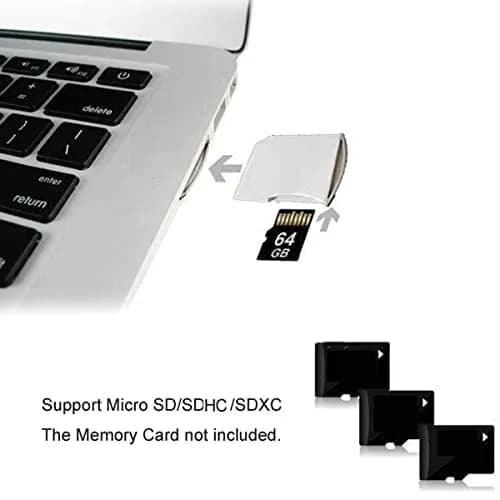 cablecc White Micro SD to SD Card Adapter Kit | Short Body for MacBook Pro/Air/Retina thumbnail 5