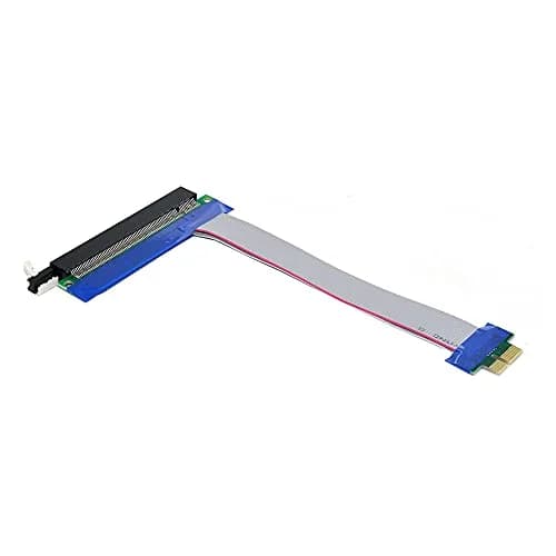 chenyang PCI-E 1x to 16x Extension Flex Cable Riser Card 20cm | Support PCIe 1X & 16X thumbnail 5