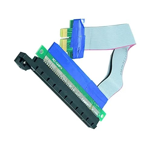 chenyang PCI-E 1x to 16x Extension Flex Cable Riser Card 20cm | Support PCIe 1X & 16X thumbnail 7