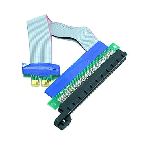 chenyang PCI-E 1x to 16x Extension Flex Cable Riser Card 20cm | Support PCIe 1X & 16X thumbnail 8