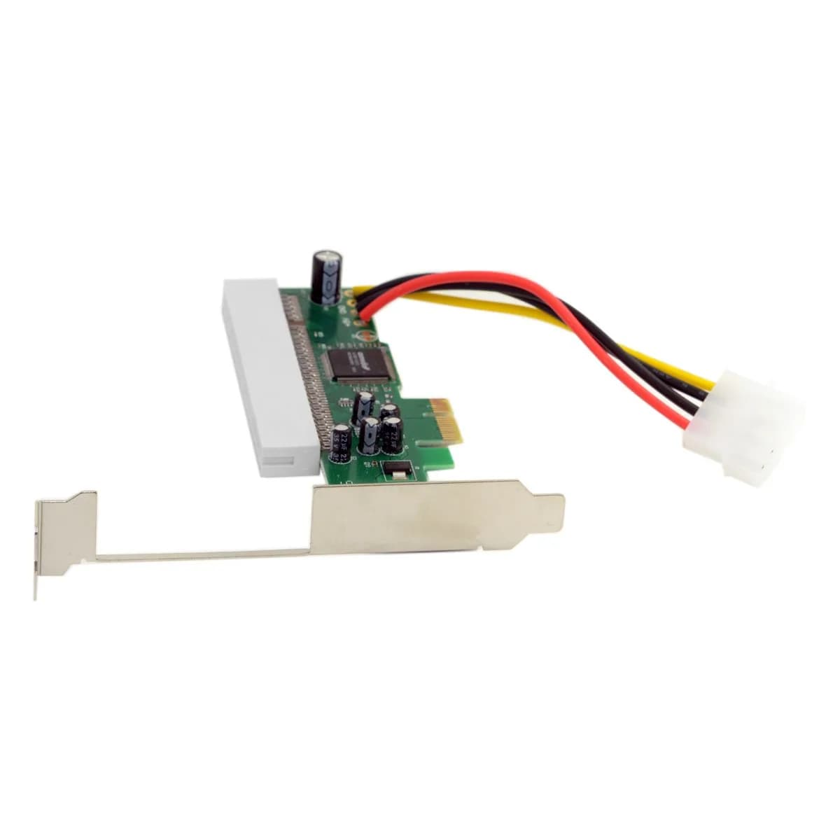 Cablecc PCI-Express PCIE PCI-E X1 X4 X8 X16 to PCI Bus Riser Card Adapter with Bracket for Windows — Green PCI-E to PCI for Desktop