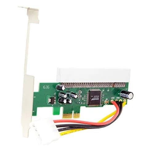 Cablecc PCI-Express PCIE PCI-E X1 X4 X8 X16 to PCI Bus Riser Card Adapter with Bracket for Windows thumbnail 3