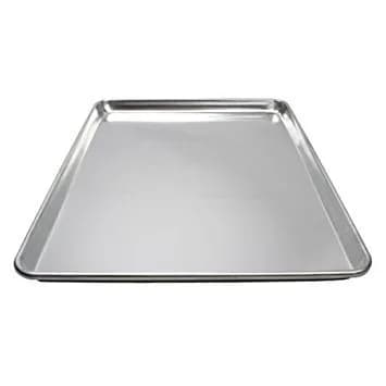 Winware 13 Inch x 18 Inch Aluminum Sheet Pan | Heavy Duty Commercial Bakeware thumbnail 1