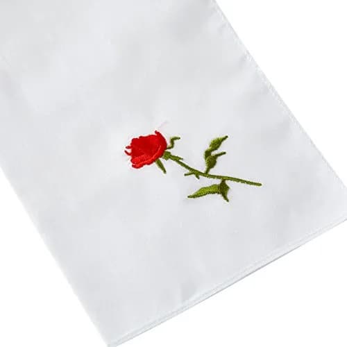 RDS HANKYTEX Cotton Embroidery Ladies' Handkerchiefs Set of 6 | 27cm (11") thumbnail 6