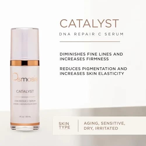 OSMOSIS Catalyst Vitamin C Serum for Uneven Skin Tone & Texture, 1 Fl Oz | Supports DNA Repair & Brightening thumbnail 2