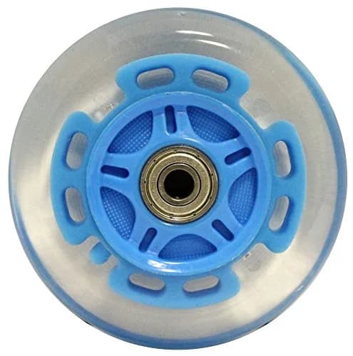 TGM Skateboards Light Up Scooter Wheels with ABEC 9 Bearings 100mm | Bright, Fast & Smooth Ride thumbnail 3