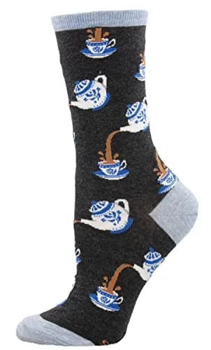 Socksmith Women's Crew Socks (English Letter Set, One Size) | Comfortable, Durable & Imported from Korea thumbnail 4
