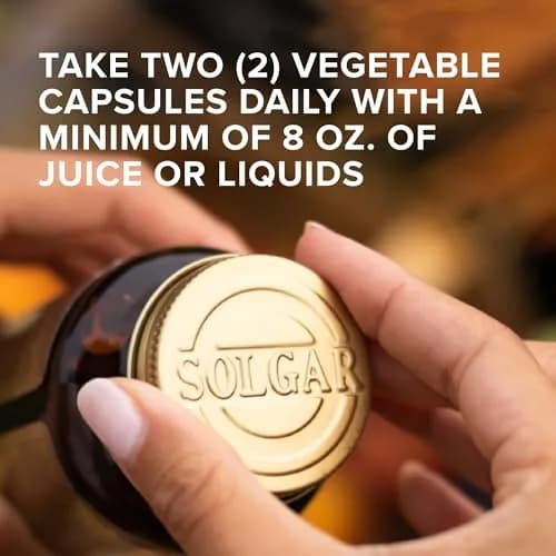 Solgar Psyllium Husks Fiber 500 mg Vegetable Capsules, 200 Count | Natural Source of Dietary Fiber for Digestive Support thumbnail 3