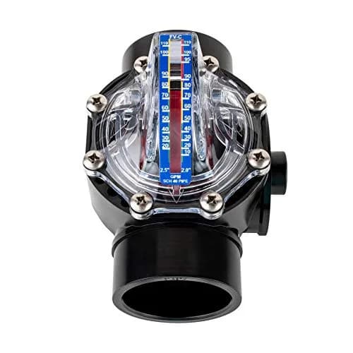 H2 Flow Controls FV-C FlowVis Pool Flow Meter and Check Valve 6.6cm (2.6in) Inlet | NSF Certified to 50 PSI thumbnail 2