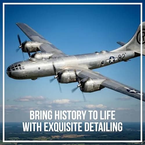 Postage Stamp B-29 Superfortress Enola Gay Vehicle 1:200 Scale | WWII Aircraft Collectible thumbnail 4