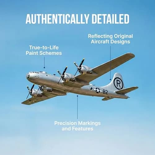 Postage Stamp B-29 Superfortress Enola Gay Vehicle 1:200 Scale | WWII Aircraft Collectible thumbnail 3