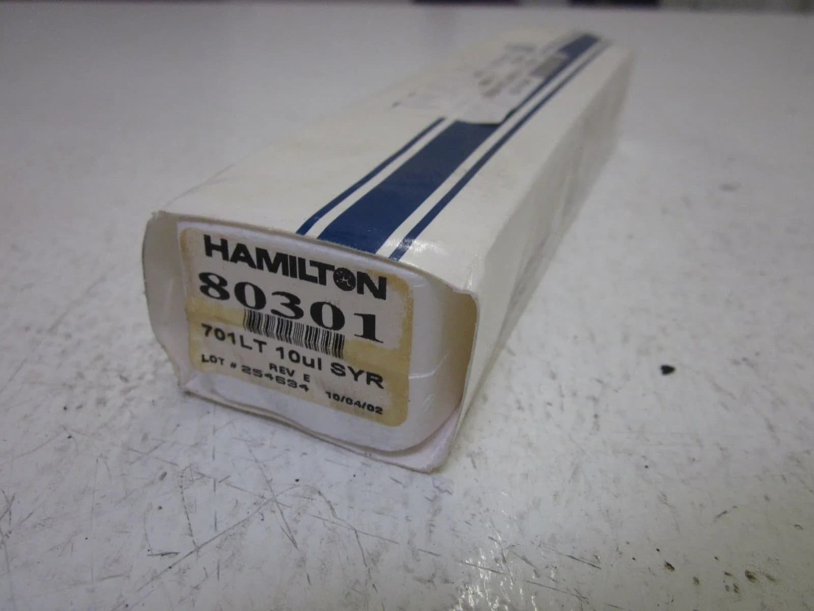 Hamilton Syringe 10 uL | Precise Lab Sample Injection Tool, Non-Sterile, US Sourced
