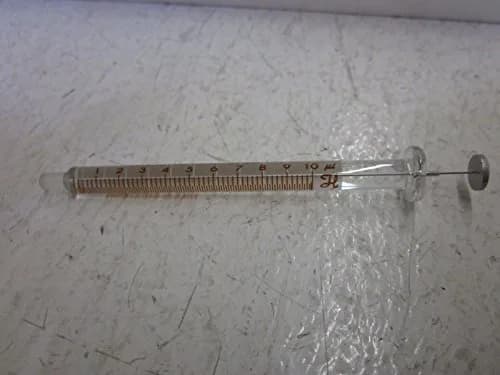 Hamilton Syringe 10 uL | Precise Lab Sample Injection Tool, Non-Sterile, US Sourced thumbnail 3