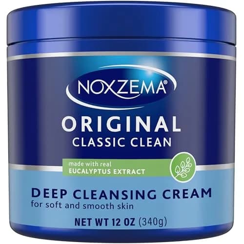Noxzema Classic Clean Cream Original Deep Cleansing 340ml (12 Fl Oz) | Dermatologist Tested for Sensitive Skin thumbnail 1