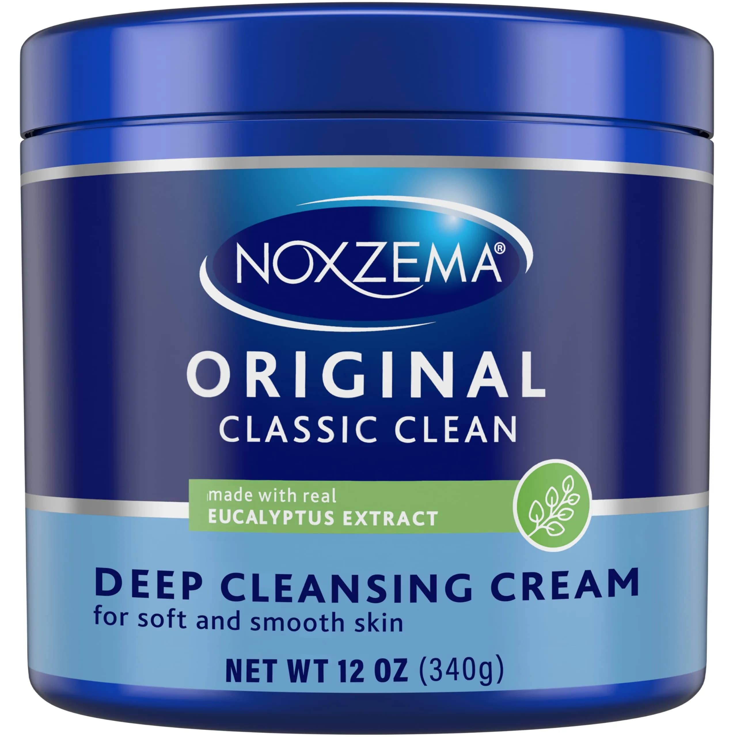 Noxzema Classic Clean Cream Original Deep Cleansing 340ml (12 Fl Oz) | Dermatologist Tested for Sensitive Skin - main product image