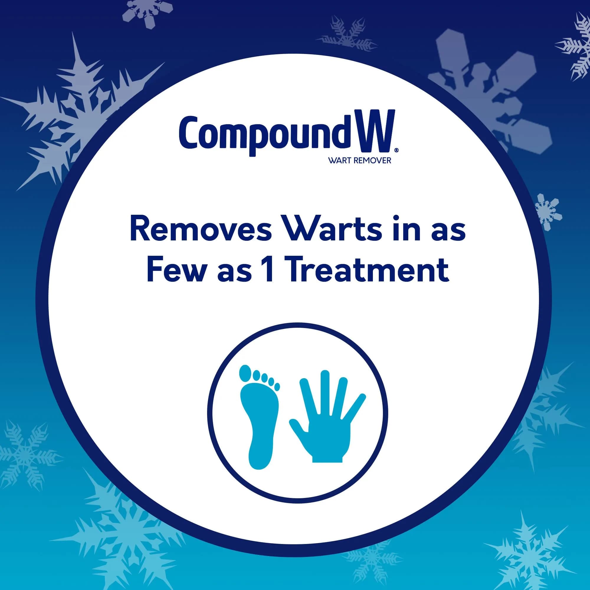 Compound W Freeze Off Advanced Wart Remover 15 Treatments | Cryotherapy for Warts, Precision Tip Applicator - view 2