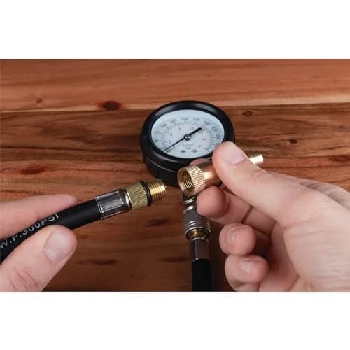 Performance Tool W80577 Compression Tester Spark Plug Adapter Set | Wide Compatibility, Durable Rubber Seals, High-Quality Materials thumbnail 6