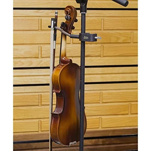 String Swing CC04VS Small Violin Holder Mic Stand Attachment for 1/8, 1/4, & 1/2 violins & 12" viola | Durable Steel Design thumbnail 4