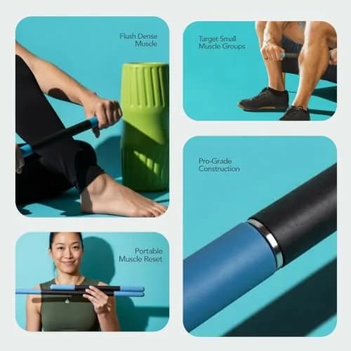 RAD Rod Deep Tissue Massage Roller Stick | Myofascial Release Tool for Legs, Back, Neck, Arms & Shoulders thumbnail 4
