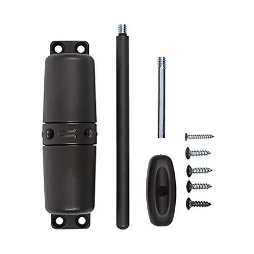 Wright Products VWC50BZ Vertical Door Closer Black | Adjustable Tension for Interior Doors thumbnail 1