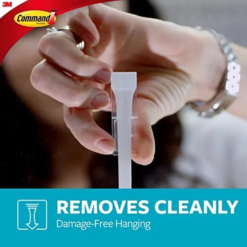 Command Razor Holder, Clear Frosted | Damage-Free Bathroom Organization (70-120 chars) thumbnail 7