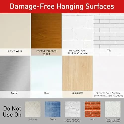 Command Assorted Replacement Strips, 2 Medium, 4 Large Strips | Damage-Free Organization for Bathrooms thumbnail 8