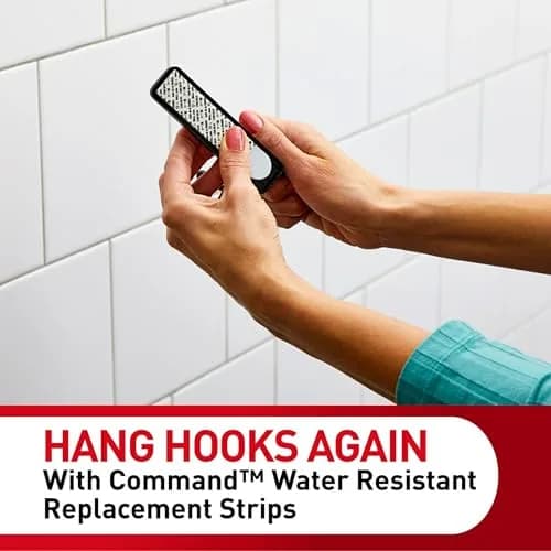 Command Assorted Replacement Strips, 2 Medium, 4 Large Strips | Damage-Free Organization for Bathrooms thumbnail 2