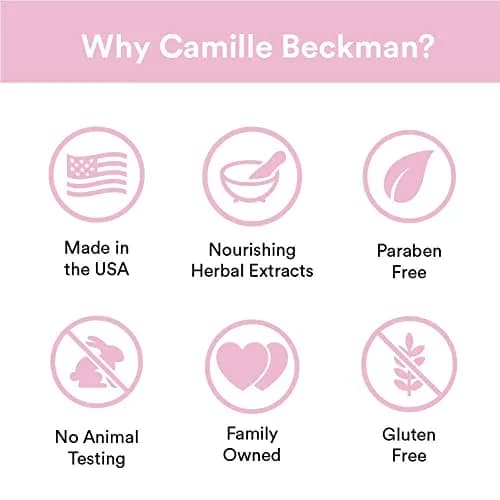 Camille Beckman Glycerine Rosewater Silky Body Cream Lotion 368ml (13 oz) | Non-Greasy Daily Moisturizer with Almond Oil & Aloe Vera thumbnail 5