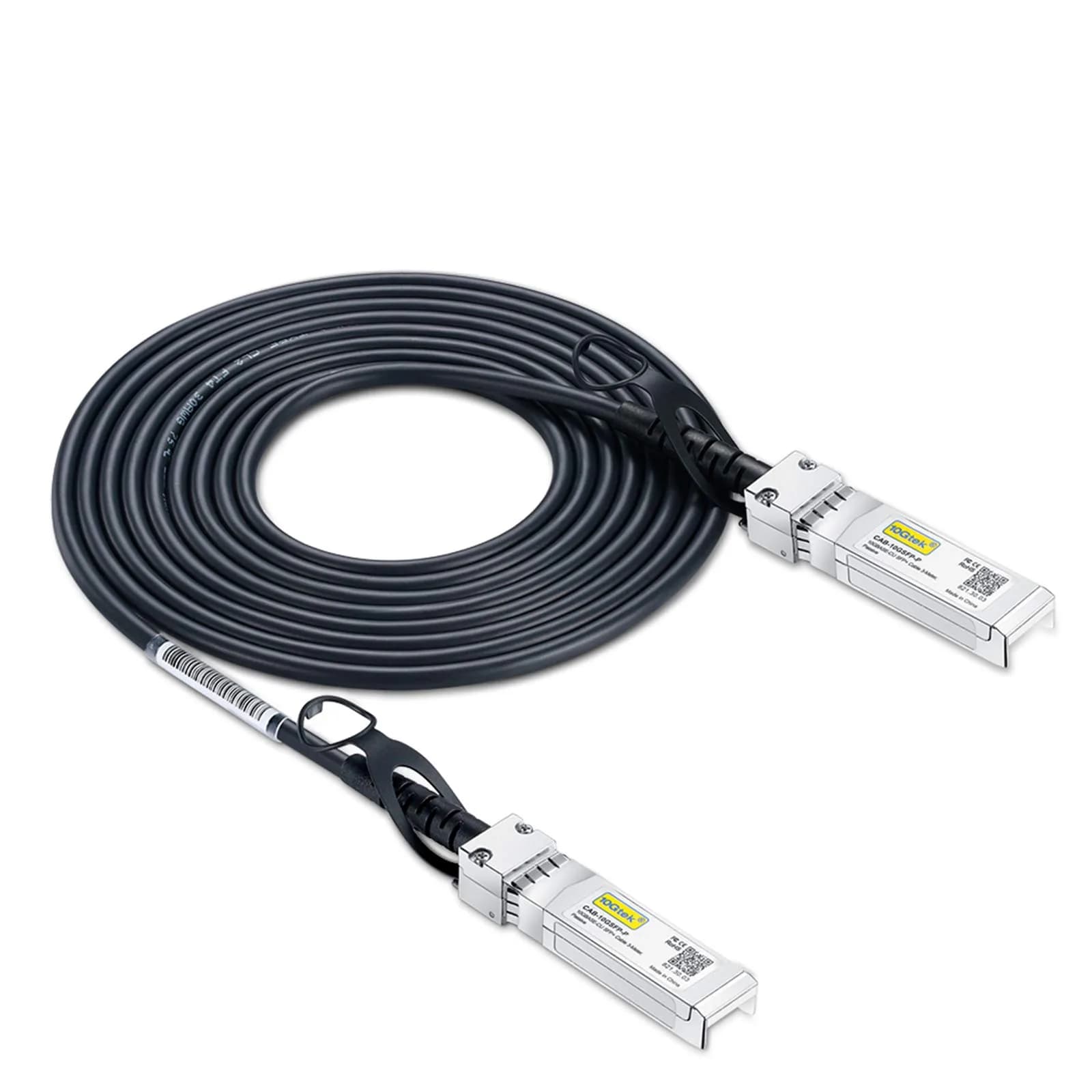10Gtek SFP+ DAC Twinax Cable 3m (10ft) | 10Gbps Passive Direct Attach Copper Cable for Cisco, Ubiquiti, Meraki - main product image