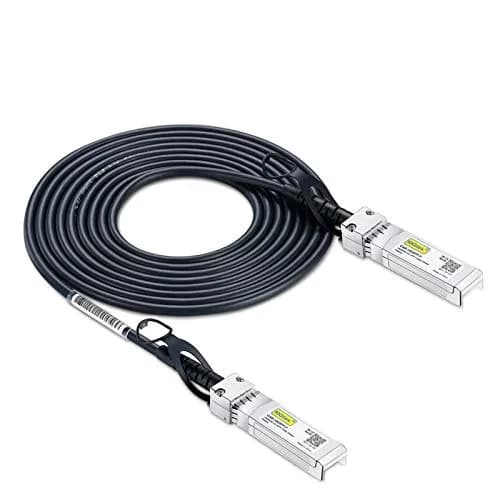 10Gtek SFP+ DAC Twinax Cable 3m (10ft) | 10Gbps Passive Direct Attach Copper Cable for Cisco, Ubiquiti, Meraki thumbnail 1