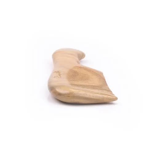 Breezelike Wooden Hair Comb Sandalwood Fine Tooth | Natural, Static-Free, Stress-Relief (70-120 chars) thumbnail 4