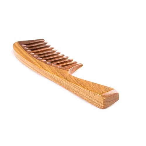 Breezelike Wide Tooth Comb for Curly Hair | Sandalwood Detangler with Natural Fragrance (70-120 chars) thumbnail 4